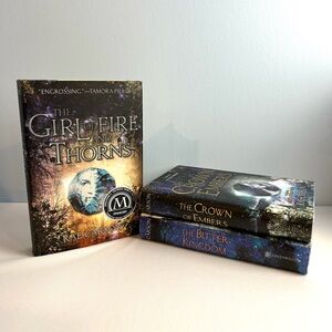 The Girl of Fire and Thrones Trying- Rae Carson - Hard Cover - Like New